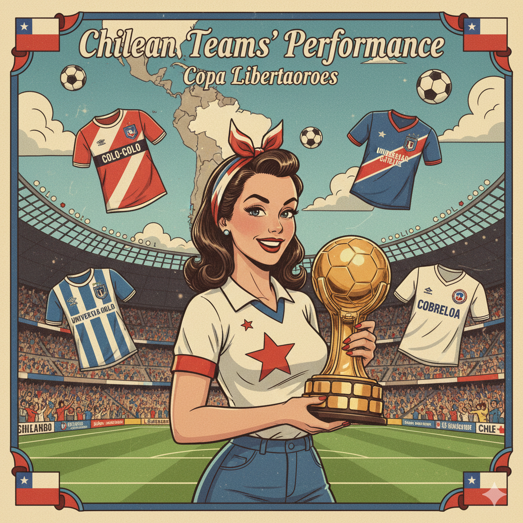 Rendimiento equipos chilenos Copa Libertadores