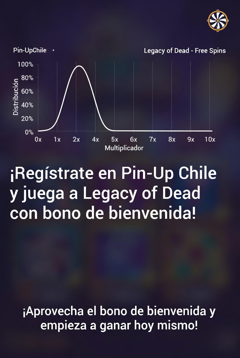 Call to action para registrarse en Pin-Up Chile y jugar Legacy of Dead con bono de bienvenida