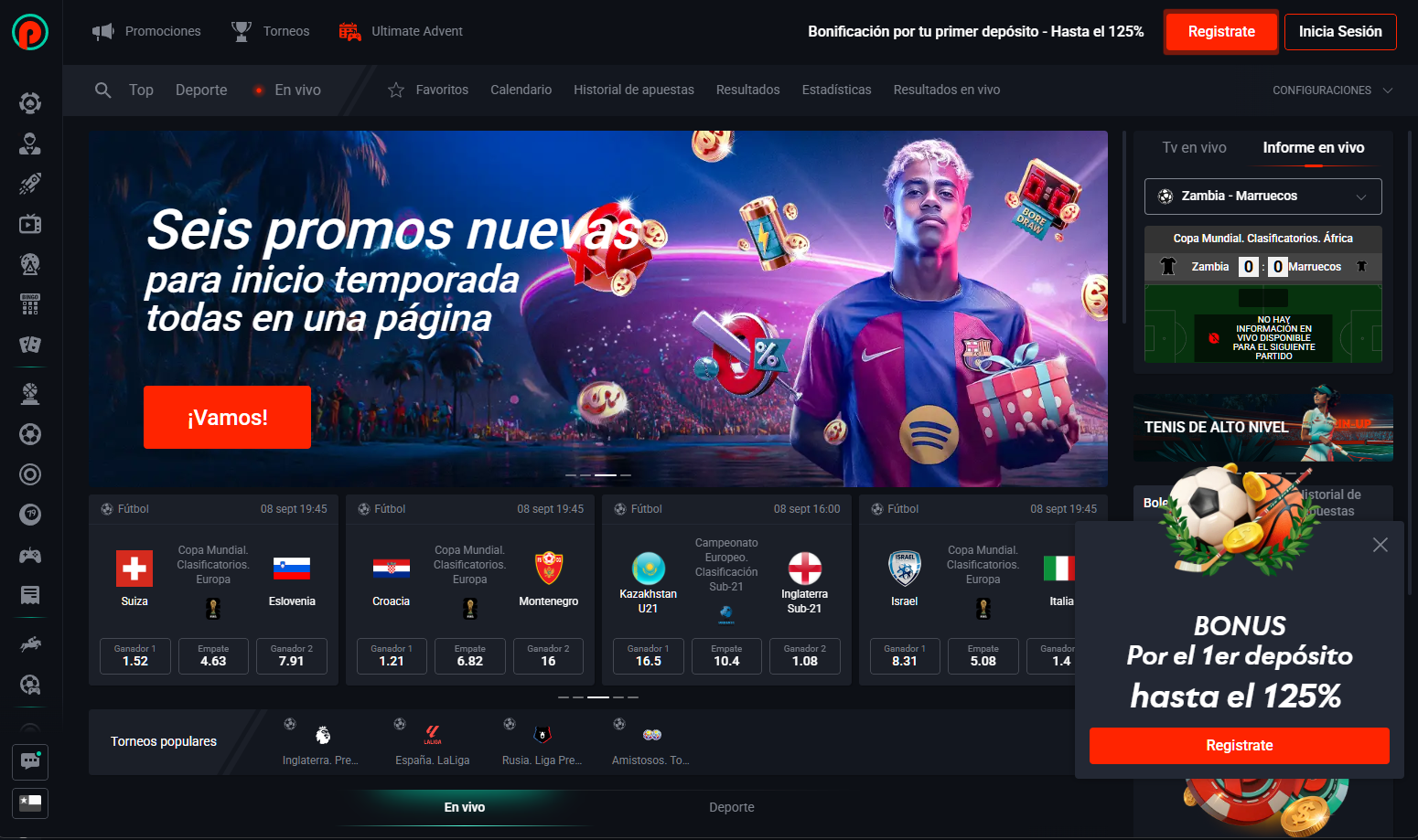 Deposit and withdrawal options available at Pin Up Casino Chile