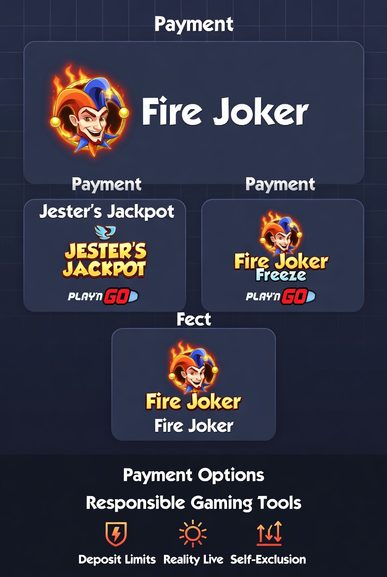 Comparativa visual de Fire Joker y sus variantes de Play'n GO
