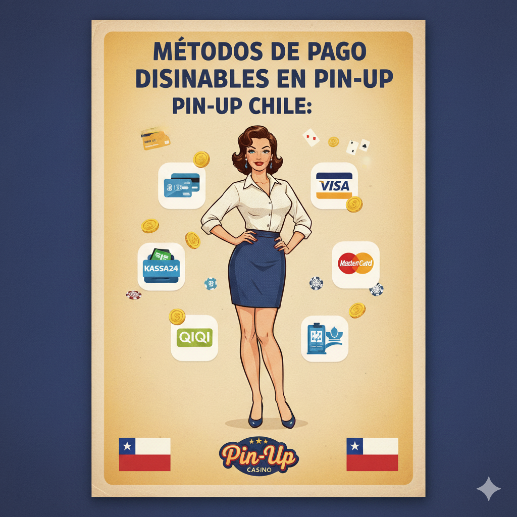 Métodos de pago disponibles en Pin-Up Chile