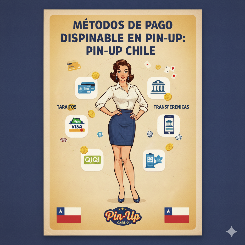 Métodos de pago disponibles en Pin-Up Chile