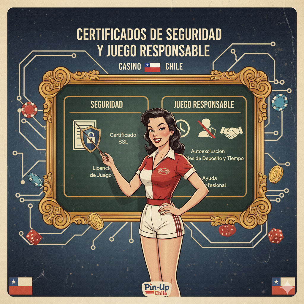 Security certificates and responsible gaming Pin Up Casino Chile