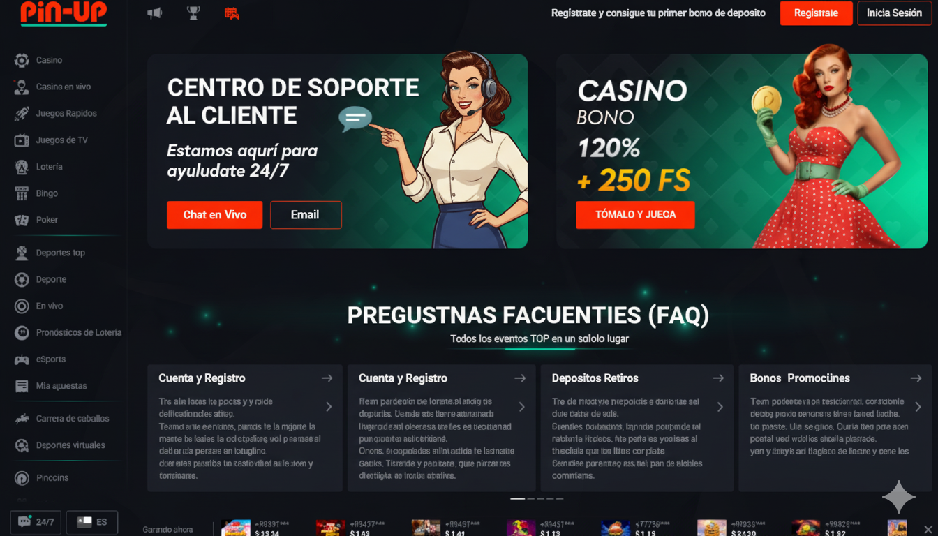 Pin Up Casino Chile customer support center