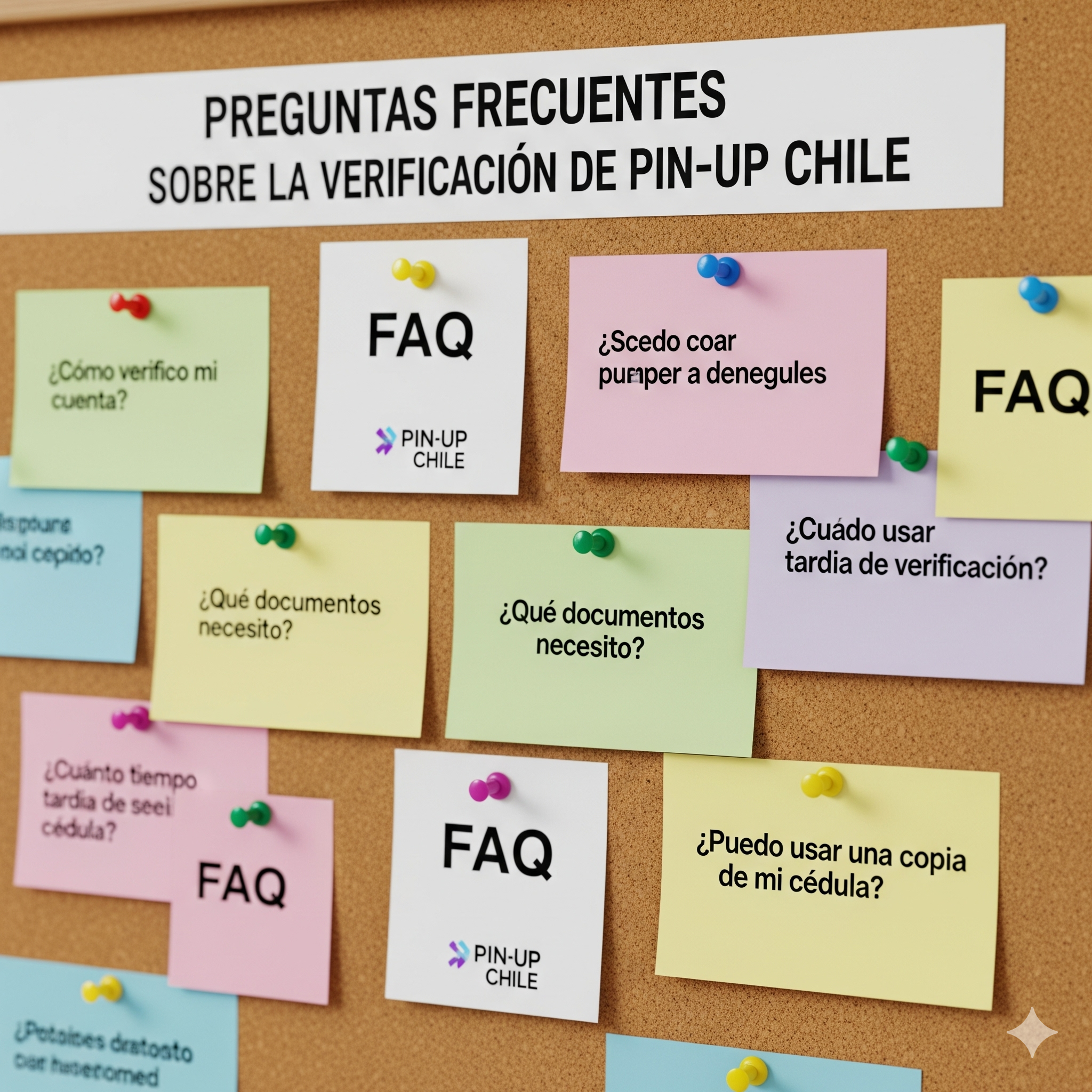 Preguntas frecuentes sobre verificación Pin-Up Chile