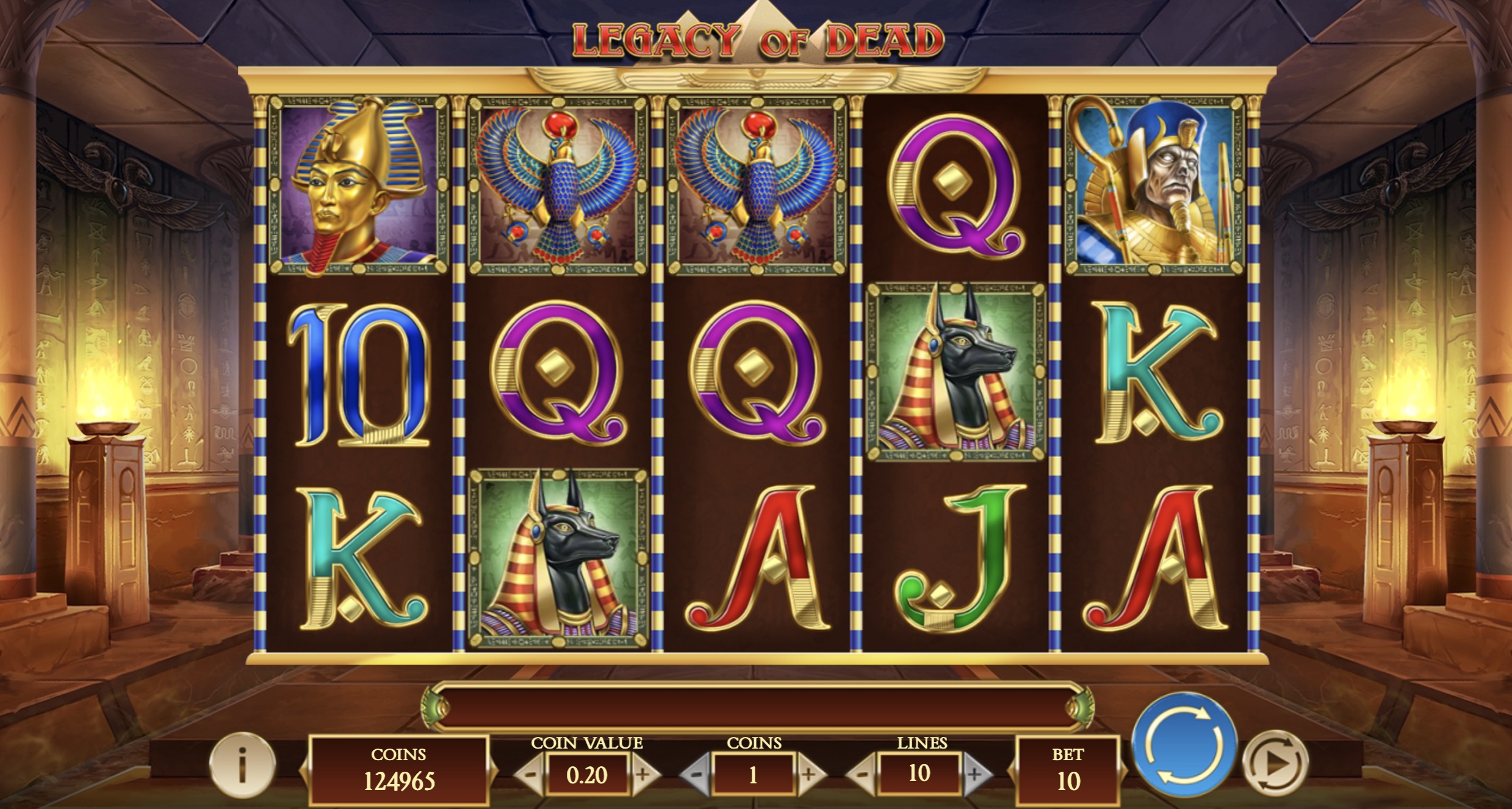 Catálogo de slots de Play'n GO disponibles en Pin-Up Chile incluyendo Legacy of Dead