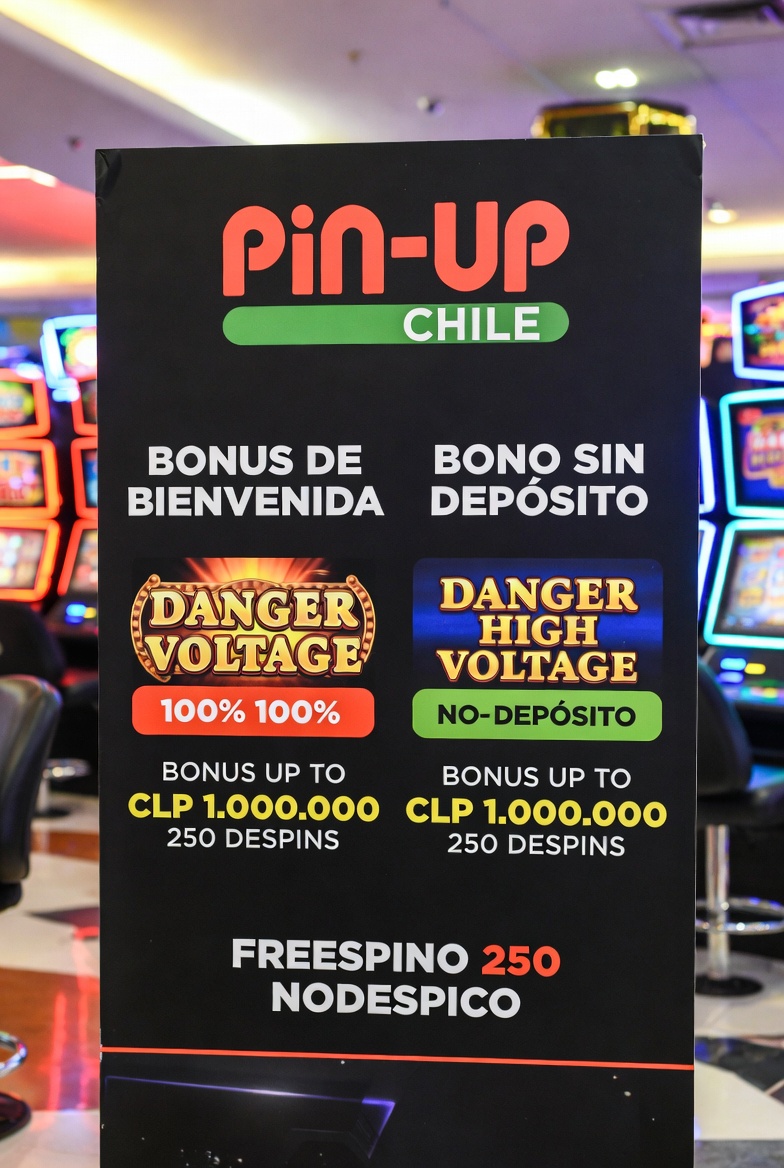 Panel of bonuses and promotions available at Pin-Up Chile for slots like Danger High Voltage