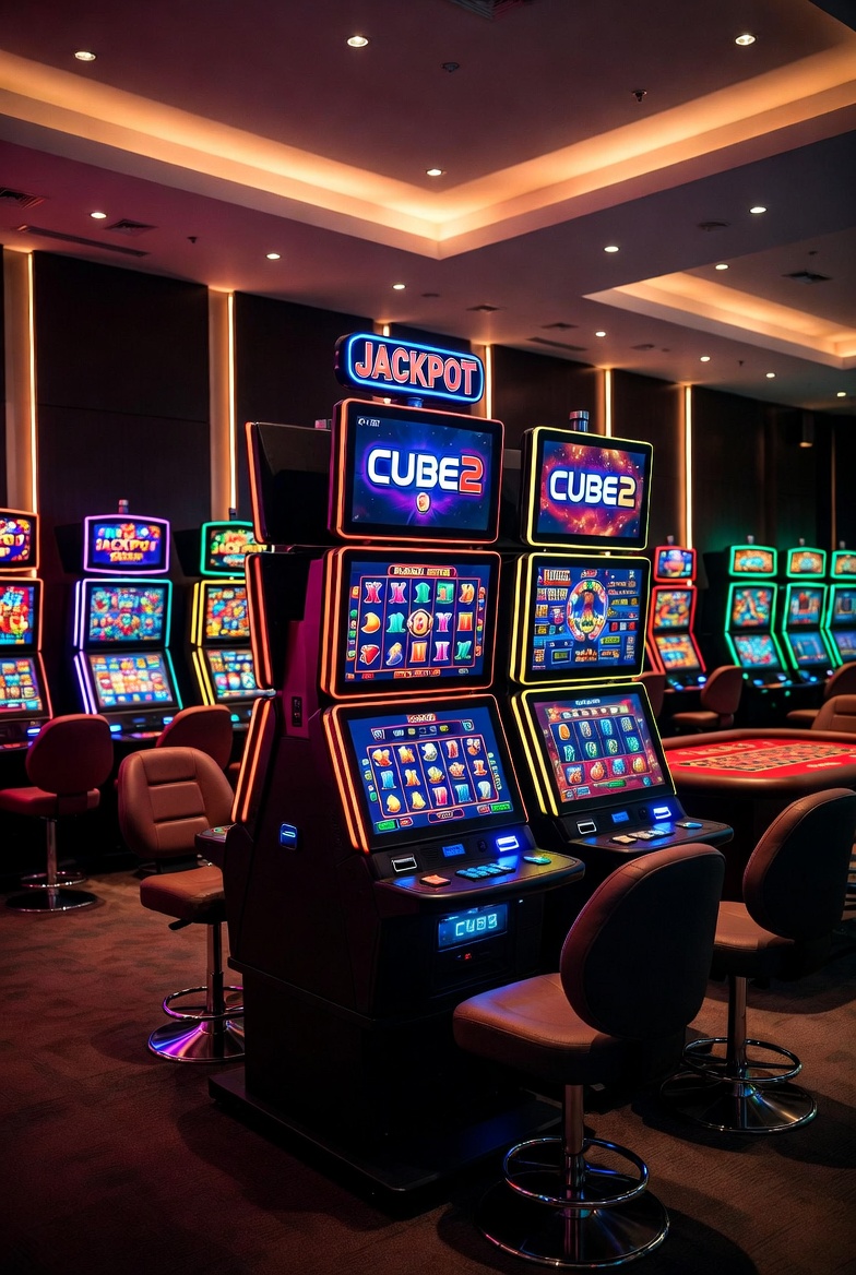 Pin-Up Chile main lobby showing Cube 2 slot highlighted among popular games