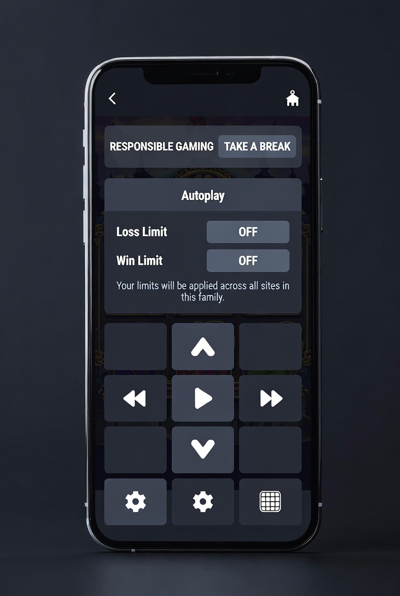 Vista de juego en iPhone mostrando adaptación responsive de controles y rodillos