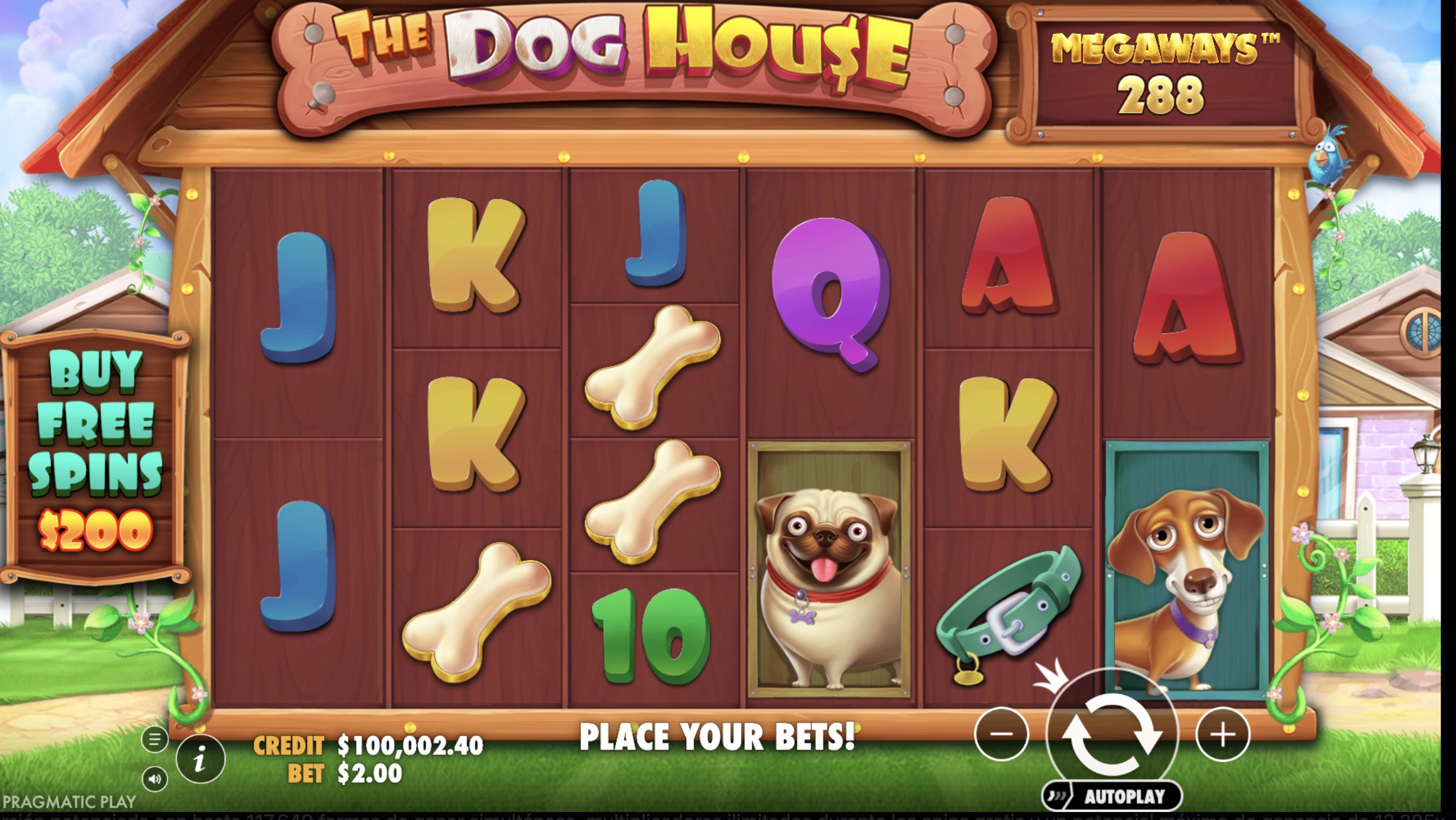 The Dog House Megaways free spins screen showing active cumulative multiplier